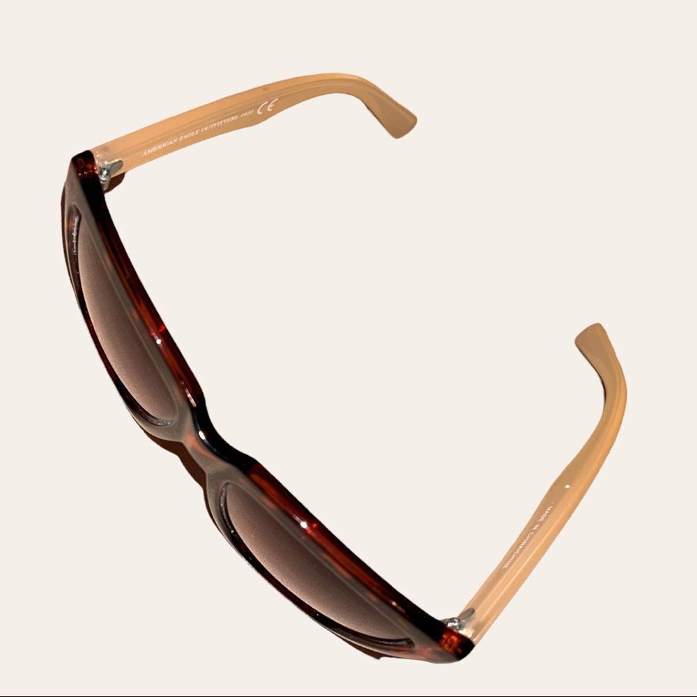 American Eagle outfitters tortoise frame brown tint sunglasses - Picture 5 of 7